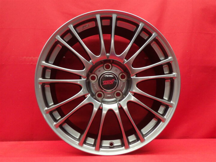 楽天市場】インプレッサ (GRB)WRX STI純正オプションBBS 8.5Jx18 +55 5 