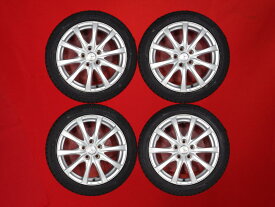 ダンロップ ウィンター MAXX 02(WM02) DUNLOP WINTER MAXX 02 225/45R17 91Q RAVRION RS01 7Jx17 +39 5/114.3 シルバー(銀色)系 IS200 マークII ブリット クラウン ロイヤル チェイサー クラウン ブレイド マークII ヴェロッサ ノア クラウン アスリート ウィンダム ヴォク