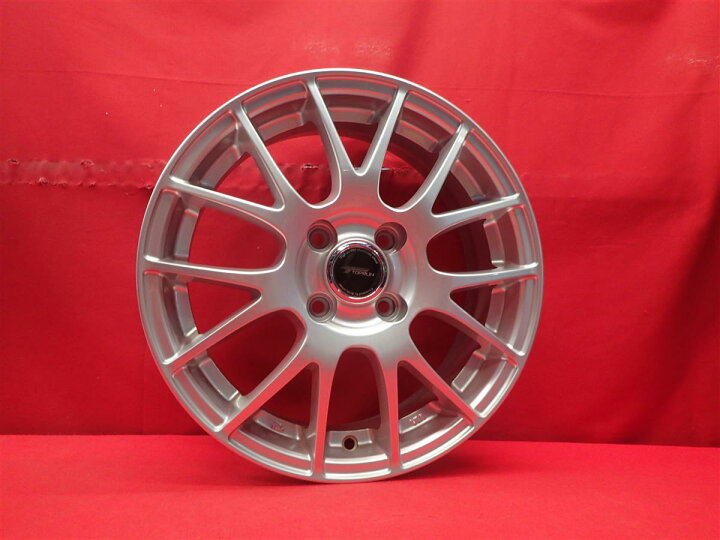 楽天市場】TOPRUN M7 5.5Jx15 +42 4/100 シルバー(銀色)系 ノート  
