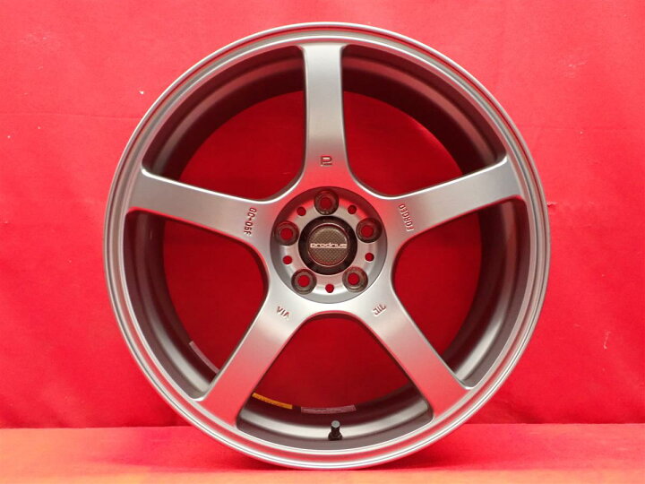 楽天市場】Prodrive(プロドライブ) GC-05F 7.5Jx18 +48 5/100 ガンメタ 