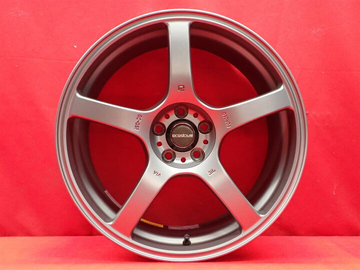 楽天市場】Prodrive(プロドライブ) GC-05F 7.5Jx18 +48 5/100 ガンメタ 