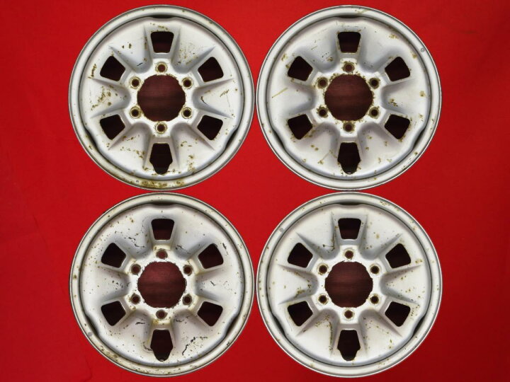 楽天市場】ハイエース 系(4WD)純正スチール(キャップ無) 6Jx15 +30 6 