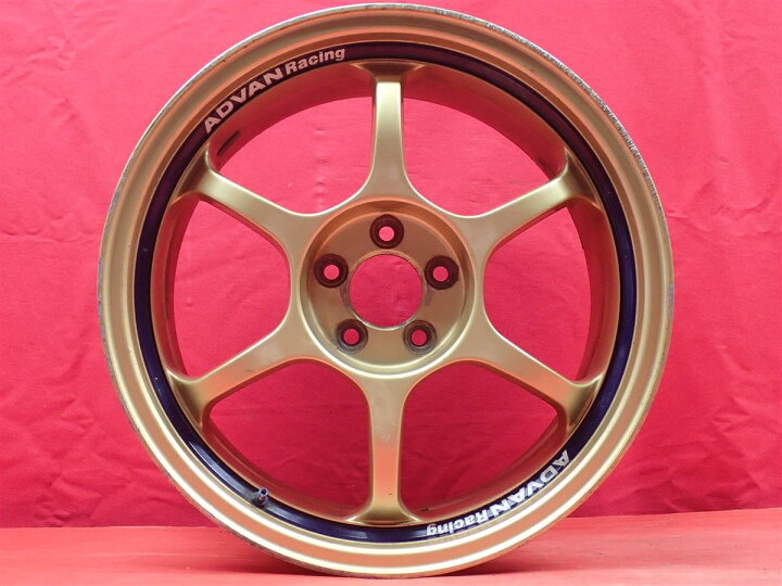 楽天市場】ADVAN(アドバン) RG 7.5Jx17 +48 5/100 ゴールド(金色)系 
