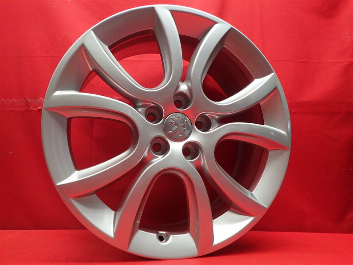 楽天市場】プジョー 508純正オプション Style07 7.5Jx18 +49 5/108 