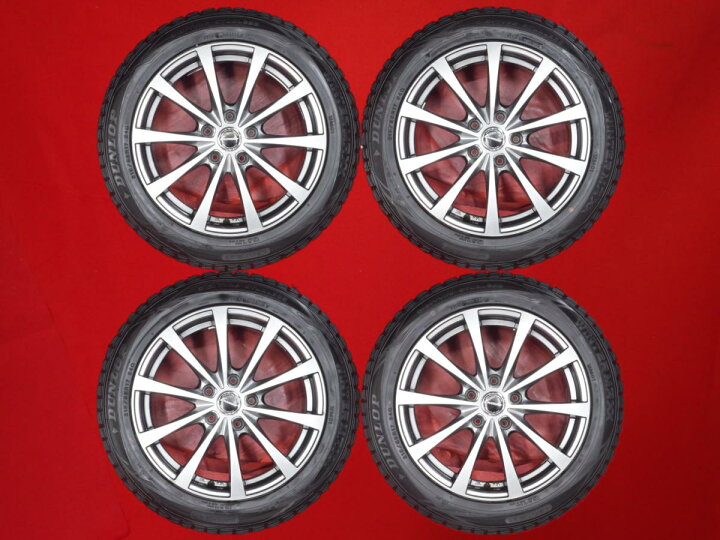 DUNLOP WINTER MAXX WM01 215/55R17】スタッドレス 4本【Reverline 