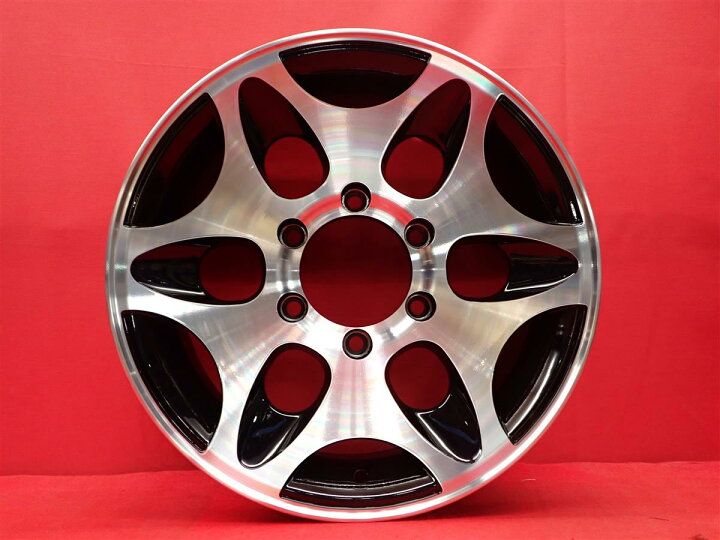 楽天市場】Daytona デイトナ ユーロ RS-6 7Jx16 +38 6/139.7 ブラック 