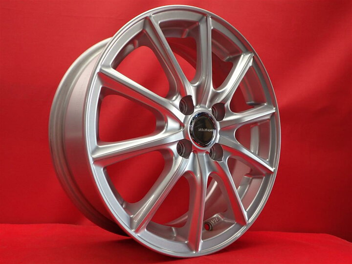 楽天市場】ECO FORME エコフォルム SE-15 5.5Jx15 +42 4/100 シルバー 