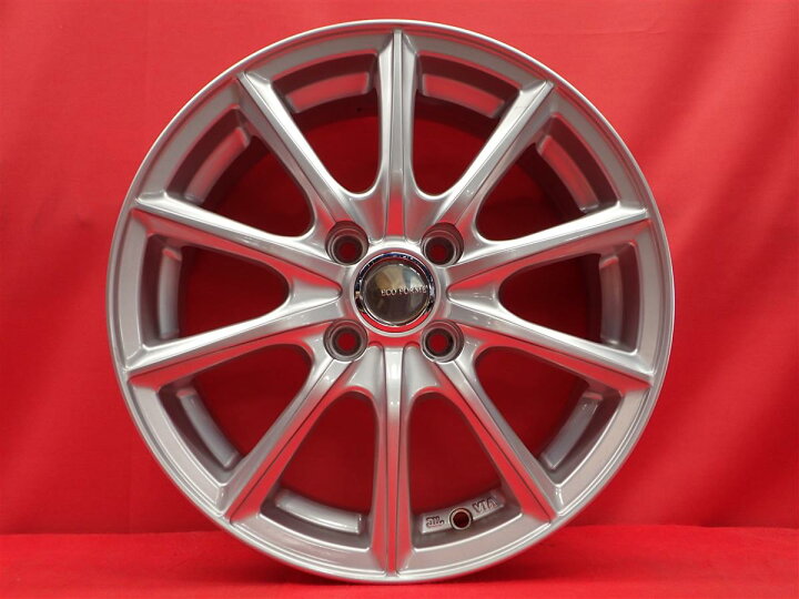 楽天市場】ECO FORME エコフォルム SE-15 5.5Jx15 +42 4/100 シルバー 