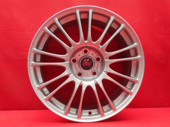 楽天市場】インプレッサ (GRB)WRX STI純正オプションBBS 8.5Jx18 +55 5 