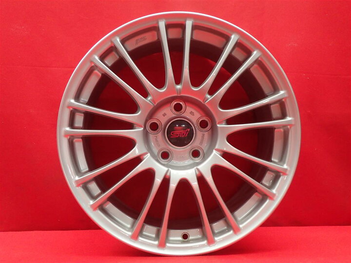 楽天市場】インプレッサ (GRB)WRX STI純正オプションBBS 8.5Jx18 +55 5 