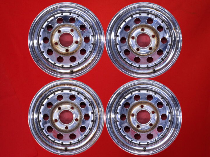 楽天市場】スチールホイール - 7Jx15 -5 5/127 メッキ アストロ 