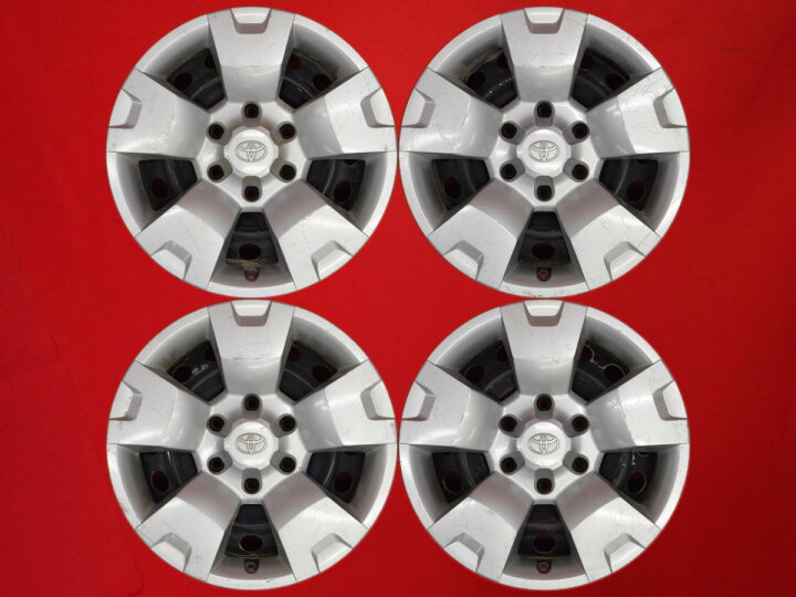 楽天市場】ハイラックス (GUN125)系純正スチールホイール(フルキャップ 
