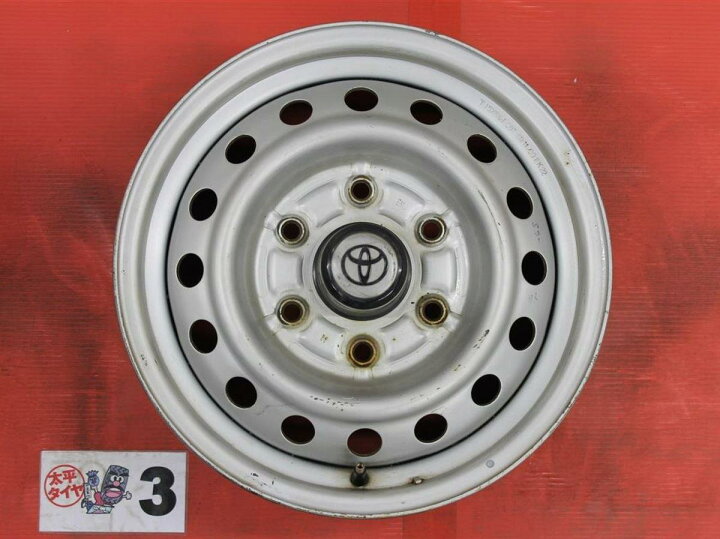 楽天市場】ハイエース (100系/2WD)純正スチールホイール(センター 