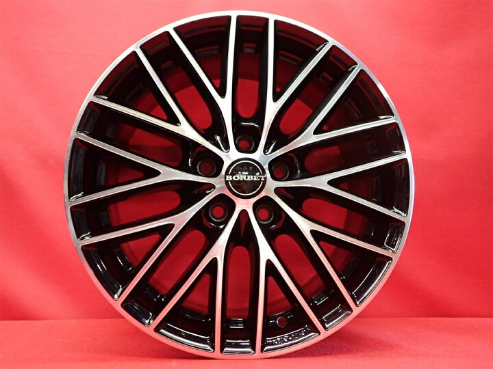 楽天市場】BORBET(ボルベット) PREMIUM(プレミアム) BS5 7.5Jx17 +50 5 