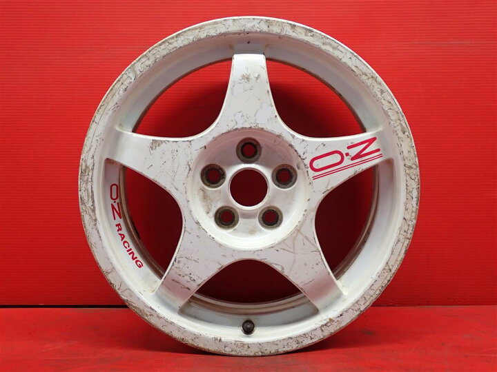 楽天市場】O-Z クロノ 7Jx16 +50 5/100 ホワイト(白色)系 : 中古タイヤ 