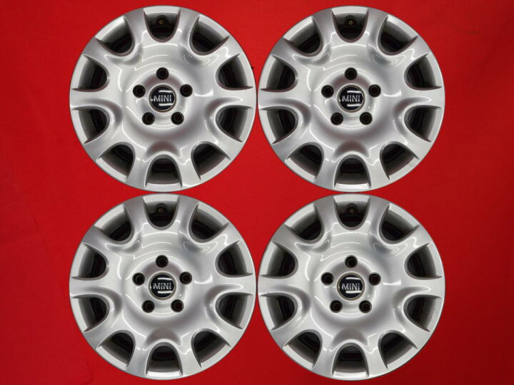 楽天市場】ミニ (F56)純正スチールホイール(フルキャップ付) 5.5Jx15 + 