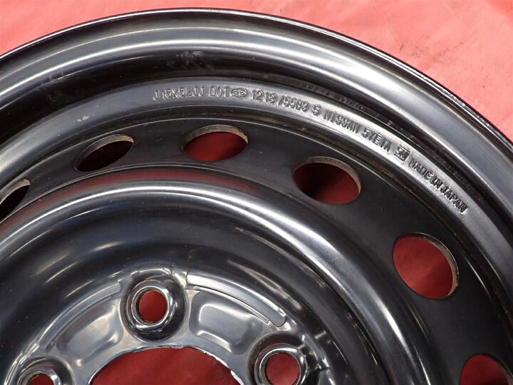 楽天市場】NV350キャラバン (E26)純正スチール(キャップ無) 5.5Jx15 + 