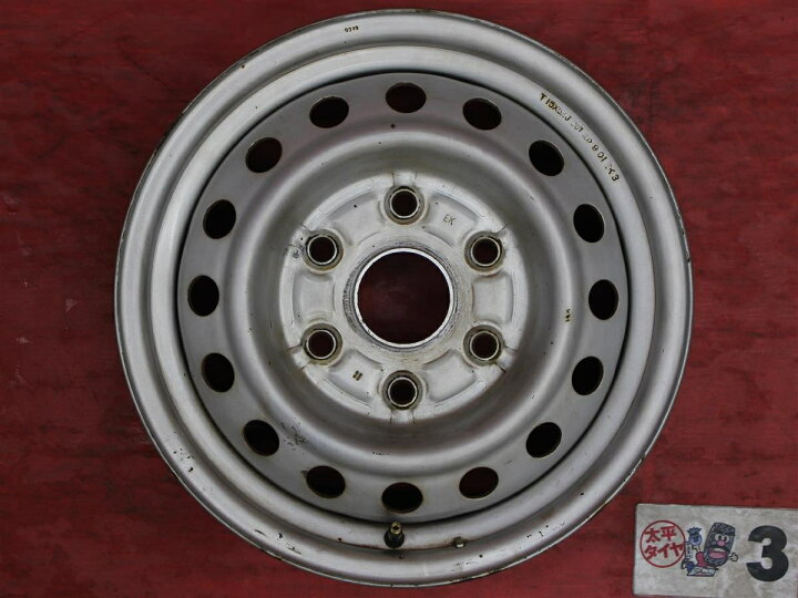 楽天市場】ハイエース (100系2WD)純正スチール(キャップ無)EK 5.5Jx15 