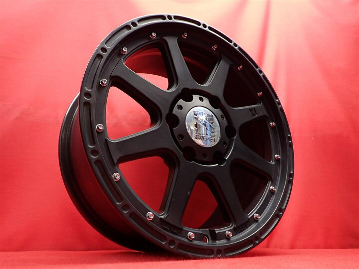 楽天市場】XTREME-J - 7.5Jx17 +25 6/139.7 ブラック(黒色)系 