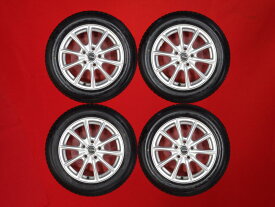 ブリヂストン アイスパートナー2 BRIDGESTONE ICEPARTNER2 195/60R16 89Q 10スポークタイプ 1P 6.5Jx16 +46 5/114.3 シルバー(銀色)系 ランディ ラフェスタ セレナ