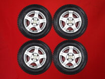 楽天市場】145r12 6pr 中古（スタッドレスタイヤ・ホイールセット 
