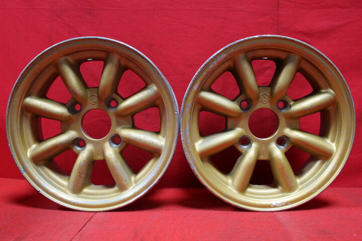 楽天市場】ワタナベ Bタイプ 5Jx13 +8 4/114.3 : 中古タイヤ・ホイール 
