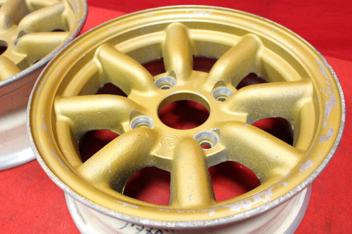 楽天市場】ワタナベ Bタイプ 5Jx13 +8 4/114.3 : 中古タイヤ・ホイール 