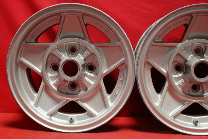 楽天市場】クロモドラ タイプA 6.5Jx14 +15 4/114.3 : 中古タイヤ 