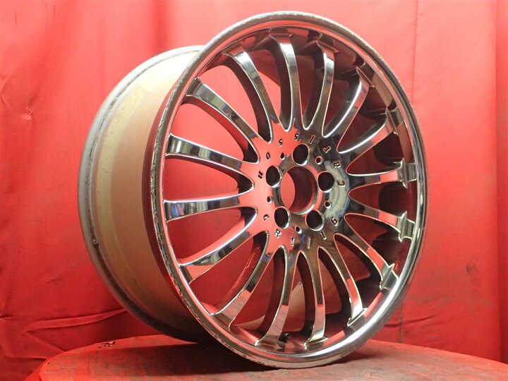 楽天市場】カールソン 1/16 クロームエディション 9.5Jx20 +40 5/114.3 