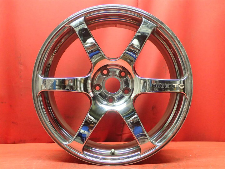楽天市場】AVS モデルT6 7.5Jx18 +48 5/100 スーパーメタル 