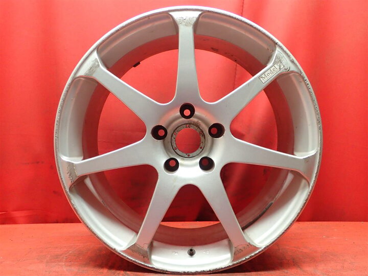 楽天市場】AVS モデル7 10Jx18 +45 5/114.3 シルバー(銀色)系 : 中古 