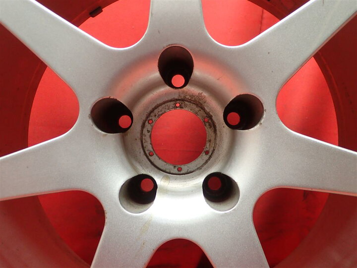 楽天市場】AVS モデル7 10Jx18 +45 5/114.3 シルバー(銀色)系 : 中古 