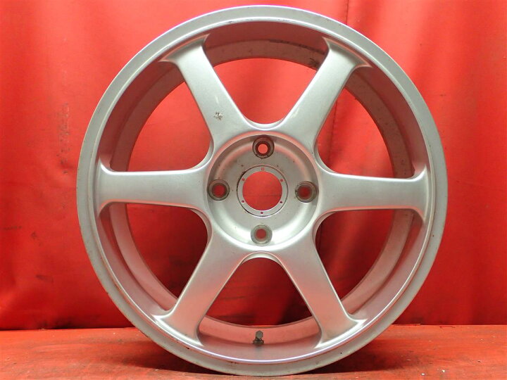 楽天市場】AVS モデル6 7Jx17 +45 4/114.3 シルバー(銀色)系 : 中古 