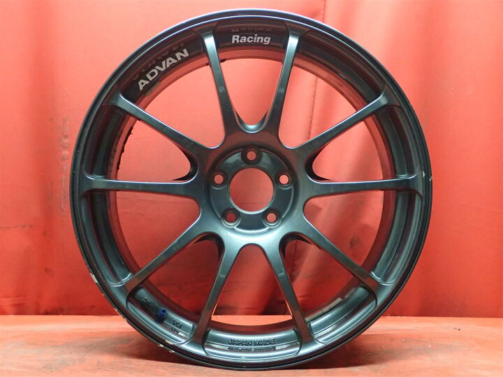 楽天市場】ADVAN(アドバン) レーシング RZ 7.5Jx18 +50 5/100 ガンメタ 
