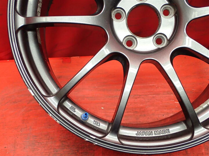 楽天市場】ADVAN(アドバン) レーシング RZ 7.5Jx18 +50 5/100 ガンメタ 