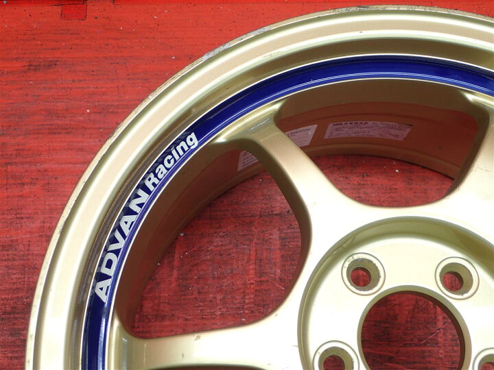 楽天市場】ADVAN(アドバン) RG 7Jx16 +47 5/100 ゴールド(金色)系 