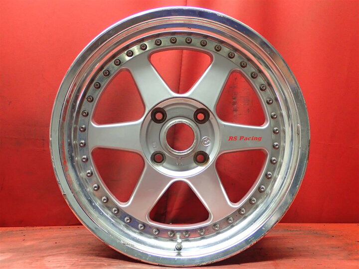 楽天市場】ワタナベ 6スポーク 8Jx17 +36 4/114.3 ポリッシュ系 