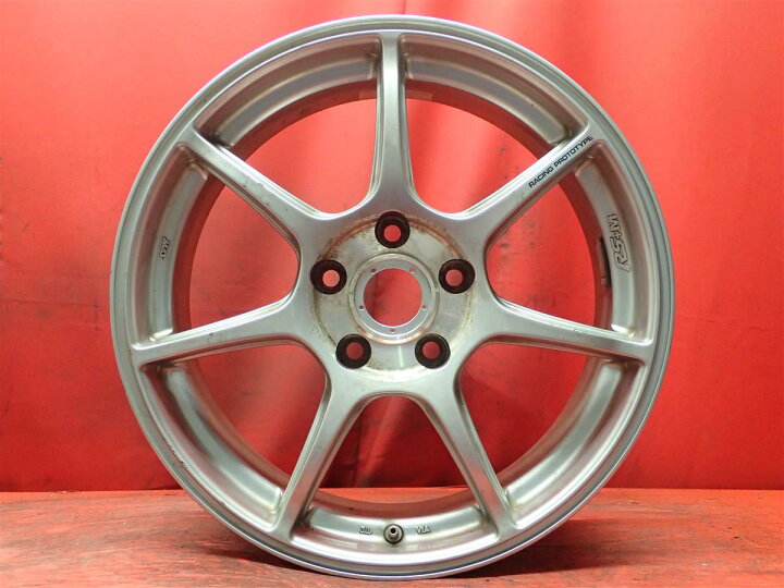 楽天市場】エンケイ RS+M 7Jx17 +45 5/114.3 ガンメタ系 ガンメタ  