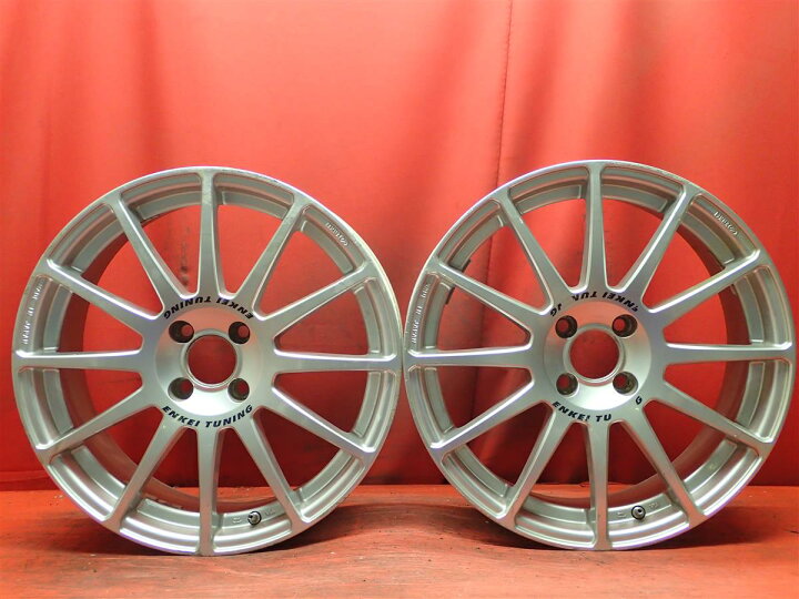 楽天市場】エンケイ SC03 7Jx17 +45 4/100 シルバー(銀色)系 : 中古 