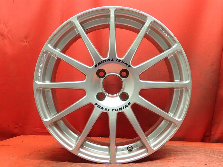 楽天市場】エンケイ SC03 7Jx17 +45 4/100 シルバー(銀色)系 : 中古 