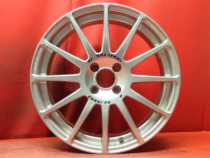 楽天市場】エンケイ SC03 7Jx17 +45 4/100 シルバー(銀色)系 : 中古 