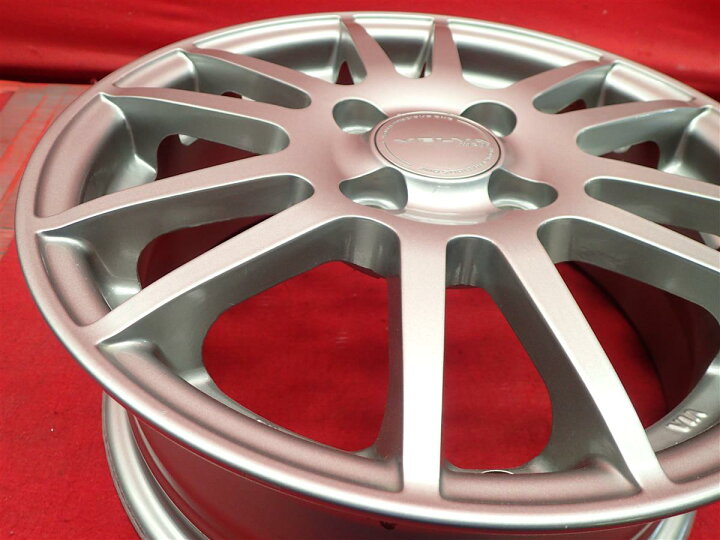 楽天市場】ヴェルヴァ VELVA SX 5.5Jx14 +50 4/100 シルバー(銀色)系 