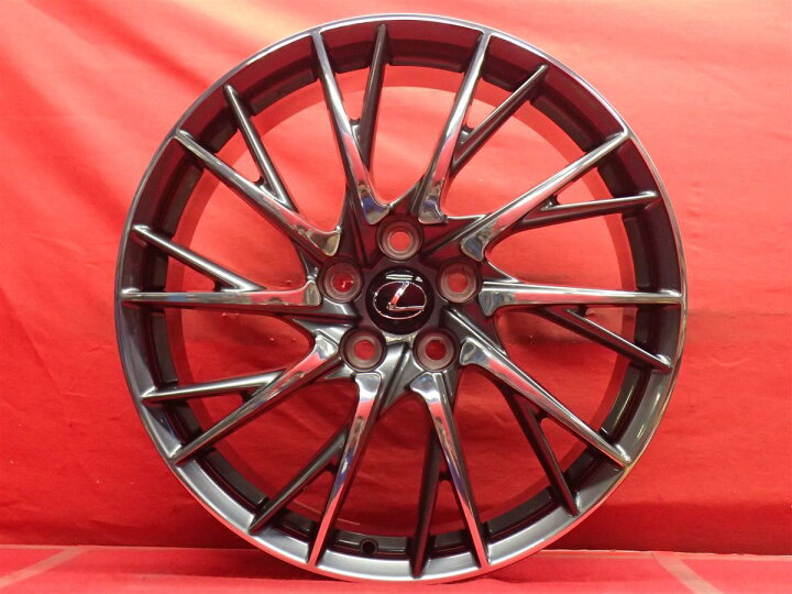 楽天市場】レクサス GS F 純正 19インチ 9/10Jx19 +50 5/114.3 