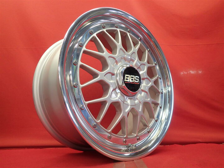 楽天市場】BBS RSII 7/8Jx17 +42 5/114.3 ポリッシュ系 シルバー(銀色 