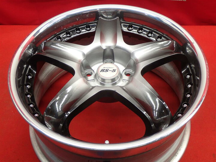 楽天市場】ウェッズスポーツ RS-5 SSハイパー 8.5Jx18 +41 5/114.3 