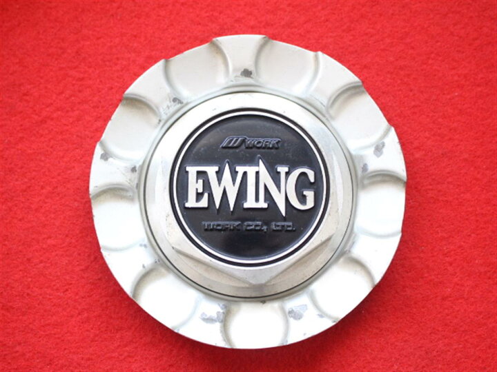 楽天市場】1枚 EWING WORK 社外 中古 ホイール センターキャップ 