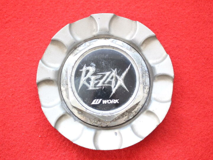 楽天市場】1枚 REZAX WORK 社外 中古 ホイール センターキャップ 