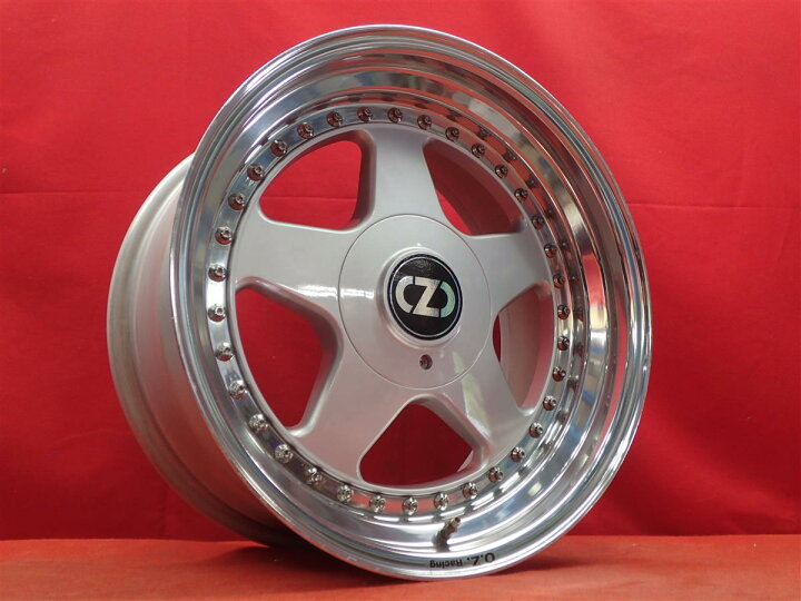 楽天市場】O-Z フッツーラ 8.5Jx17 +13 5/120 ポリッシュ系 シルバー 