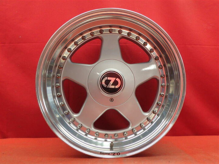 楽天市場】O-Z フッツーラ 8.5Jx17 +13 5/120 ポリッシュ系 シルバー 