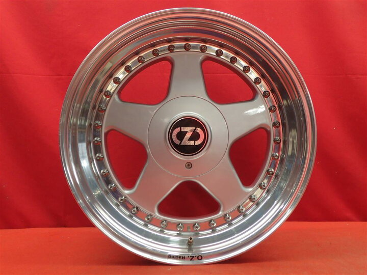 楽天市場】O-Z フッツーラ 8.5Jx17 +13 5/120 ポリッシュ系 シルバー 